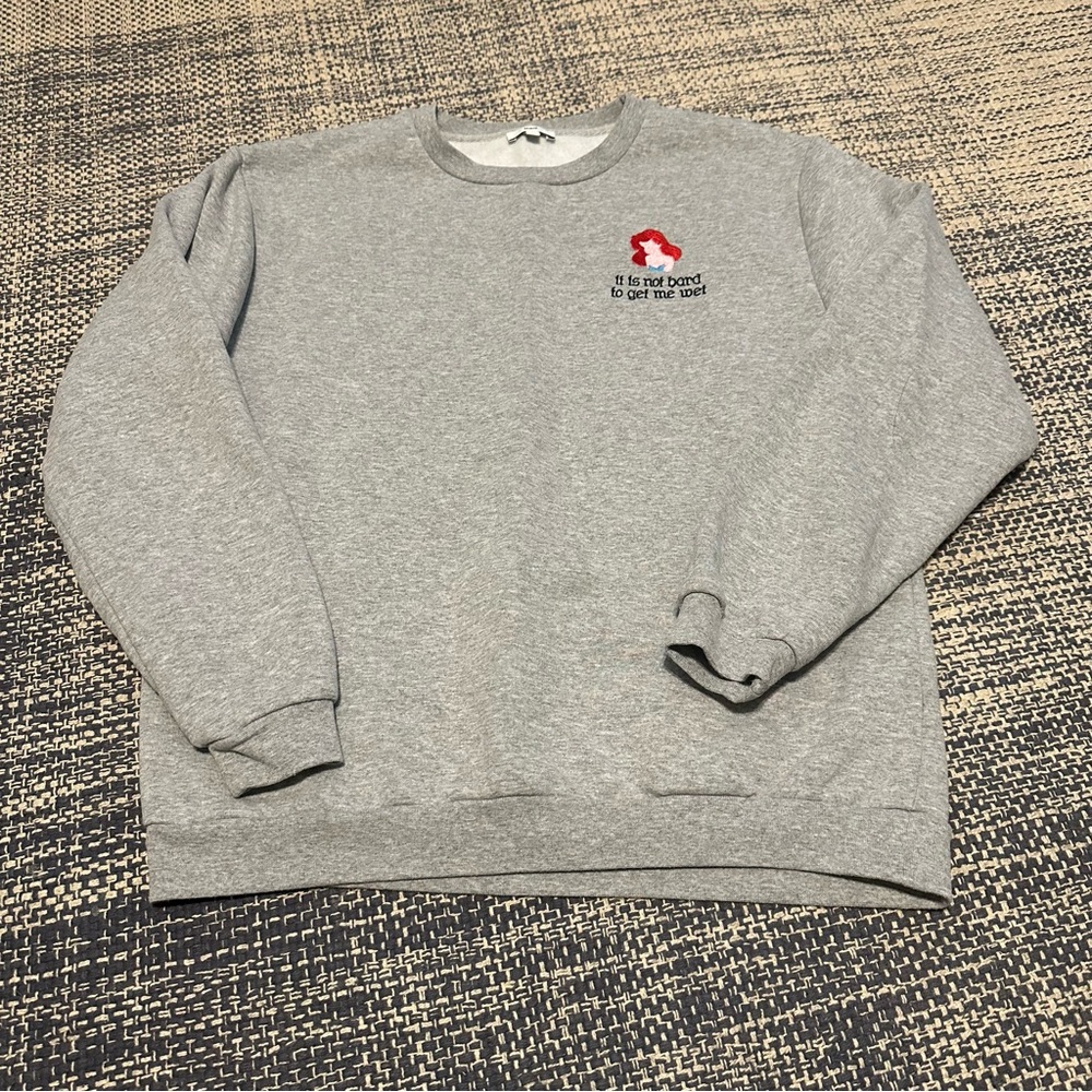 Rad. Inappropriate Ariel Crewneck sz L